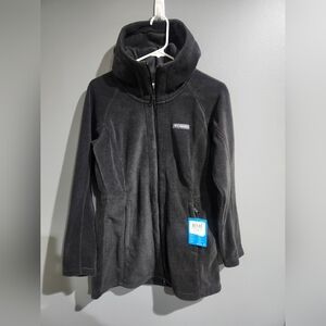 Columbia Benton Springs Long Hoodie Black  Sweatshirt Size Small New